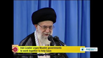 Ayatollah Khamenei Urges Muslim Governments To Work Together To Help Gaza