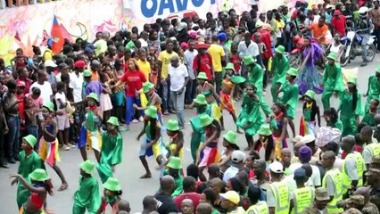 Haïti: dernier jour du Carnaval des fleurs à Port-au-Prince