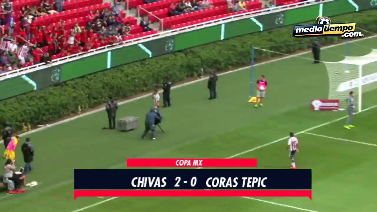Los goles del: Chivas vs Coras Tepic (3 - 1)