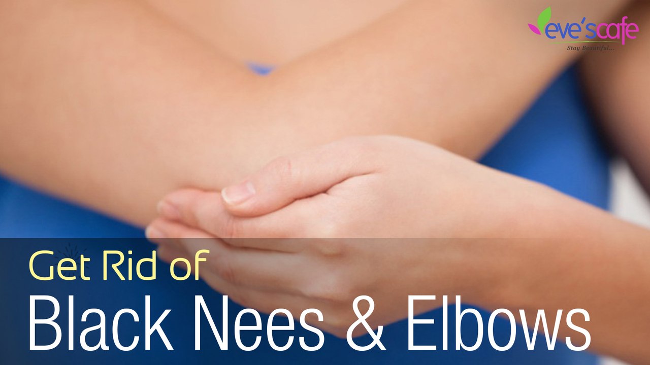 Lighten Dark Knees & Elbows using Baking soda