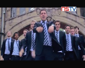 Oxford guys imitate Shakira's hit songs