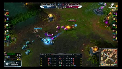 KT Arrows vs SKT T1 S - OGN Summer 2014 - Semi Finals PART 5