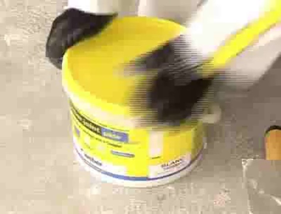 Appliquer et rénover des joints pour murs et plan de travail (weber.joint pâte)