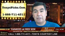 Boston Red Sox vs. New York Yankees Pick Prediction MLB Odds Preview 8-1-2014