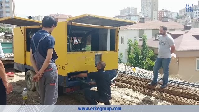 ERKE Dış Ticaret ltd., CompAir C160 TS12 Diesel Portable Compressor - Zemin Mühendislik - erkegroup.com