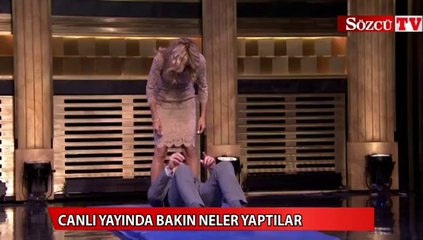 Heidi Klum'dan takla şov