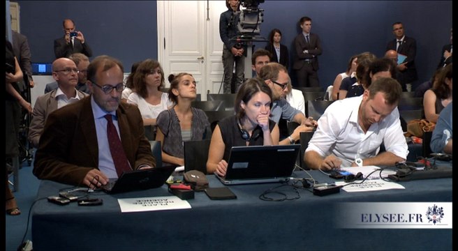 Séminaire gouvernemental : point de presse de Manuel Valls
