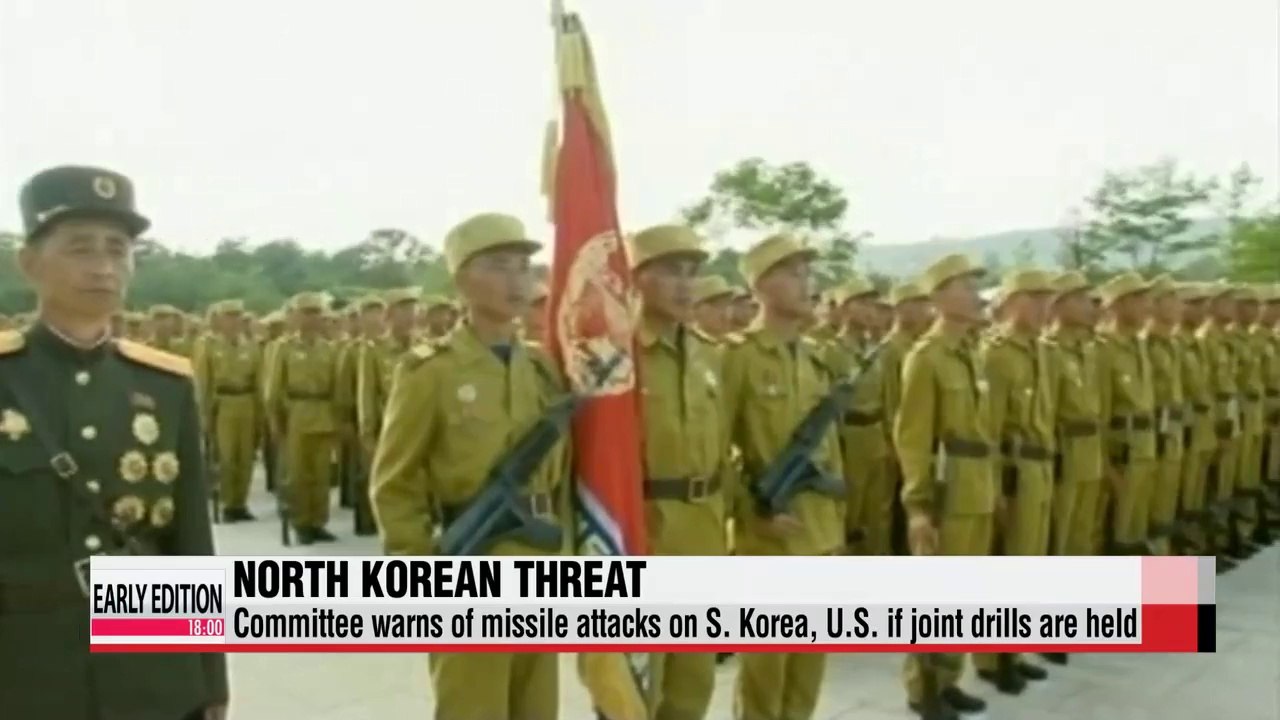 N. Korea threatens S. Korea, U.S. over joint military drills
