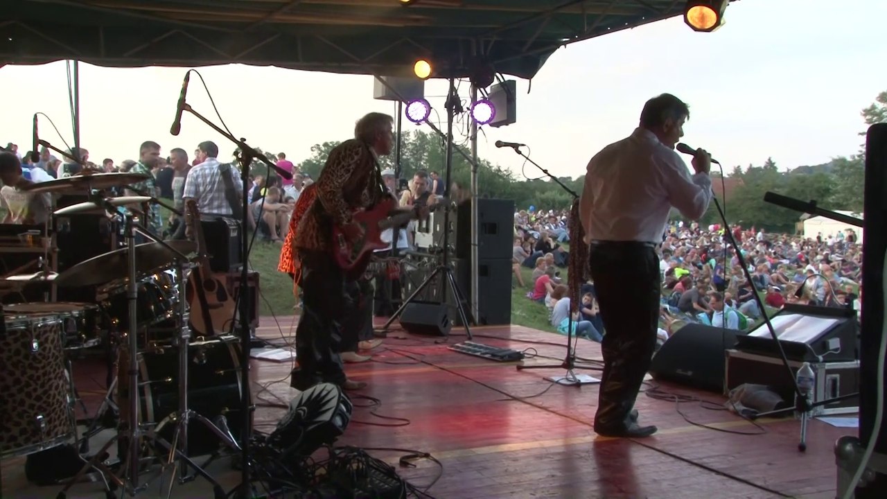 animations avant feu d'artifice 2014 Rogny les 7 écluses Yonne