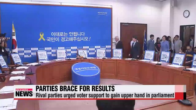 Rival parties on stand-by as by-election voting ends