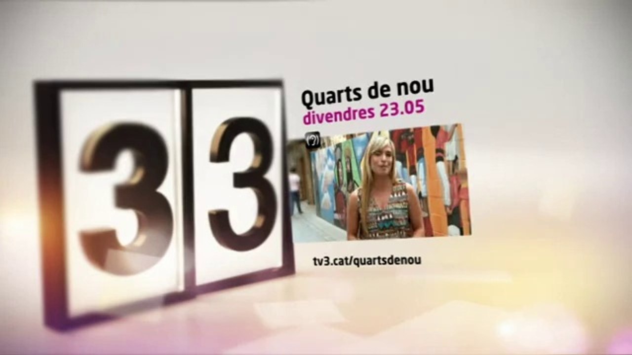 TV3 - Divendres, 23.00, al 33 - "Més que castells", a "Quarts de nou"