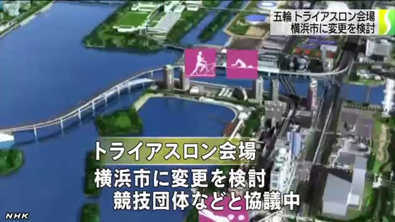 20140730五輪トライアスロン 会場の変更検討 東京