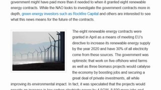 Rockfire Investment Management Looks for Renewable Energy Projects to Move Forward Despite NAO Skepticism