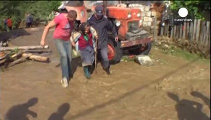 Pluie et inondations à travers l'Europe