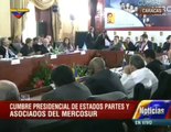 (Vídeo) Dilma Rousseff destacó que Mercosur es un compromiso de desarrollo e inclusión social