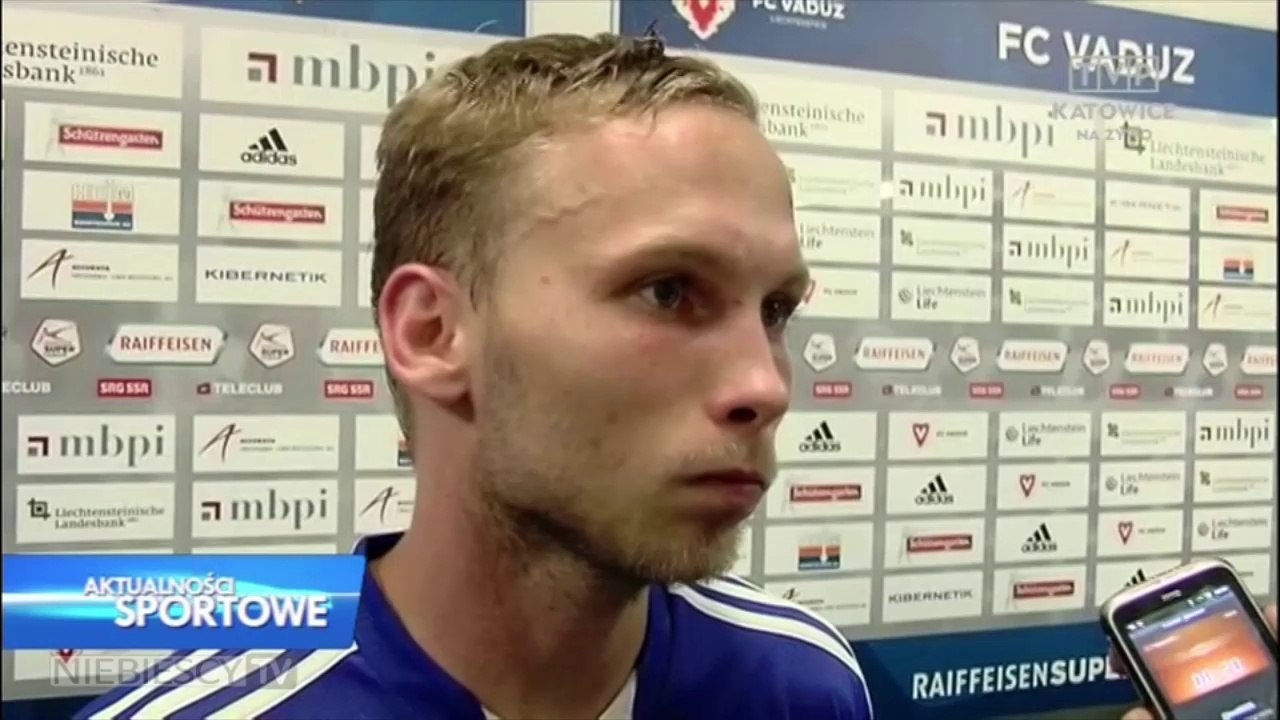 FC Vaduz - Ruch Chorzów - skrót z meczu [24.07.2014]