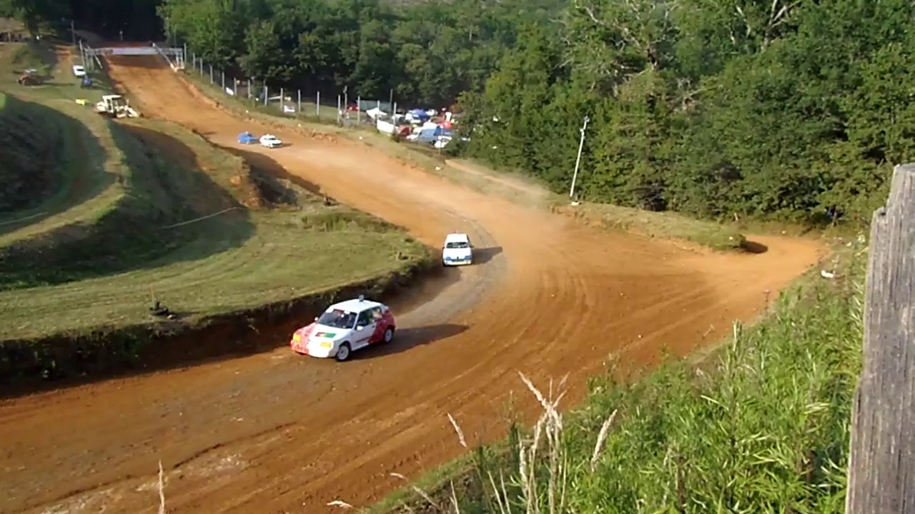 AUTOCROSS SARLAT NOCTURNE 2014 T3 2 EME MANCHE