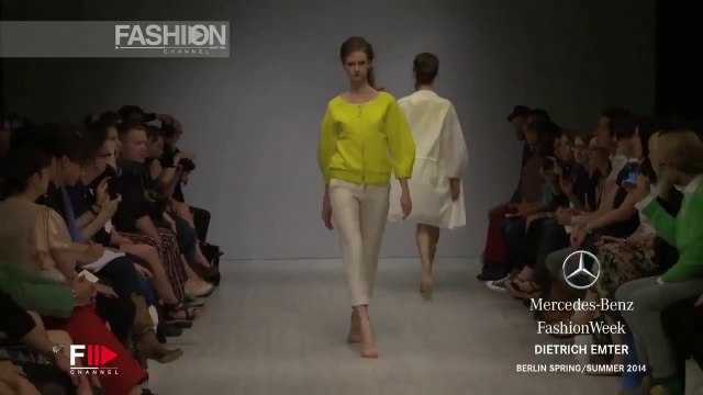 DIETRICH EMTER Berlin Fashion Week Spring Summer 2014 HD by Fashion Channel
