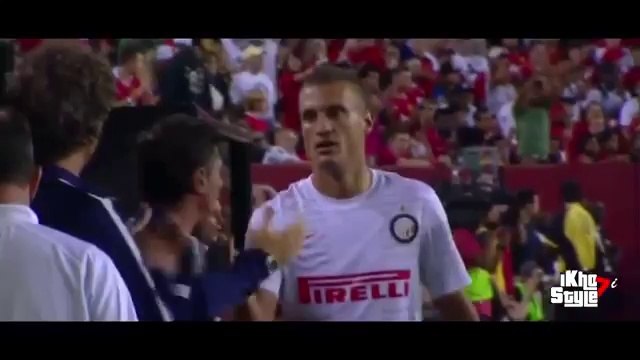 Nemanja Vidic vs Manchester United • Individual Highlights - Int Champions CUP HD 30.07.2014