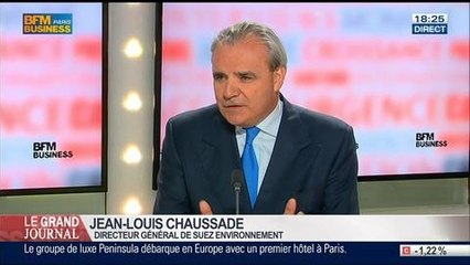 Jean-Louis Chaussade, directeur général de Suez Environnement, dans Le Grand Journal - 30/07 2/4