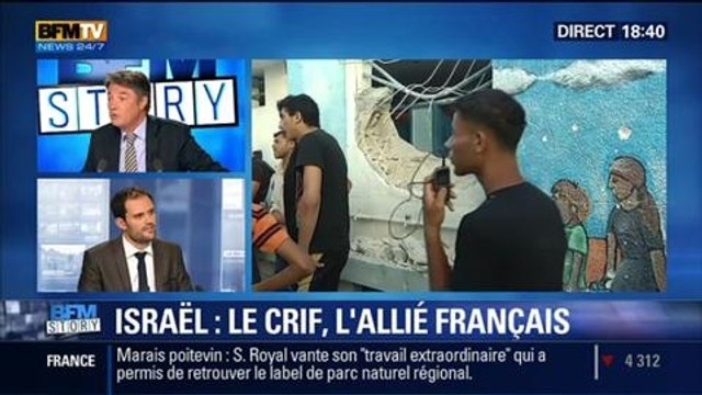 BFM Story: Le CRIF appelle à un rassemblement pro-israélien demain à Paris - 30/07