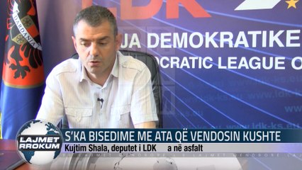 S’KA BISEDIME ME ATA QË VENDOSIN KUSHTE