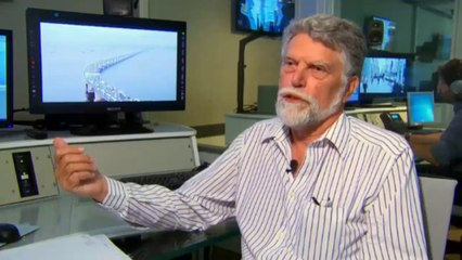 Mulher cai de ponte Rio-Niterói e sobrevive