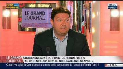 Éric Fottorino et Cyrille Lachevre, dans Le Grand Journal - 30/07 6/7