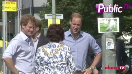 Exclu Vidéo : Les princes Harry et William en visite aux Commonwealth Games 2014 !
