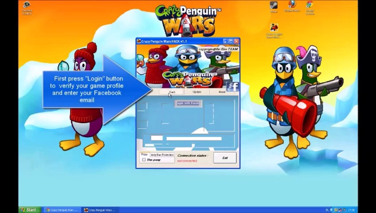 Crazy Penguin Wars Hack