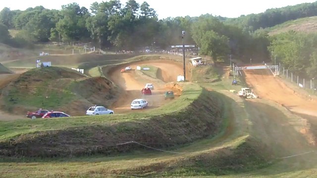 AUTOCROSS SARLAT NOCTURNE 2014 T4 2EME MANCHE