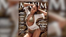 Jessica Alba Sizzles on the Cover of Maxim