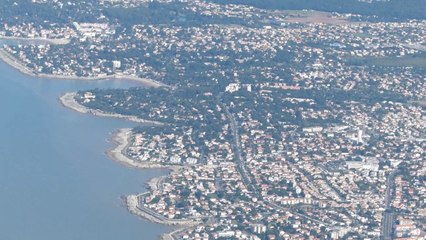 Vol ULM , plages côte de beauté pointe de grave.