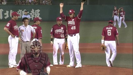 【プロ野球パ】小谷野が得意の右方向へ！同点適時打で試合を振り出しに戻す 2014 07 26 E-F