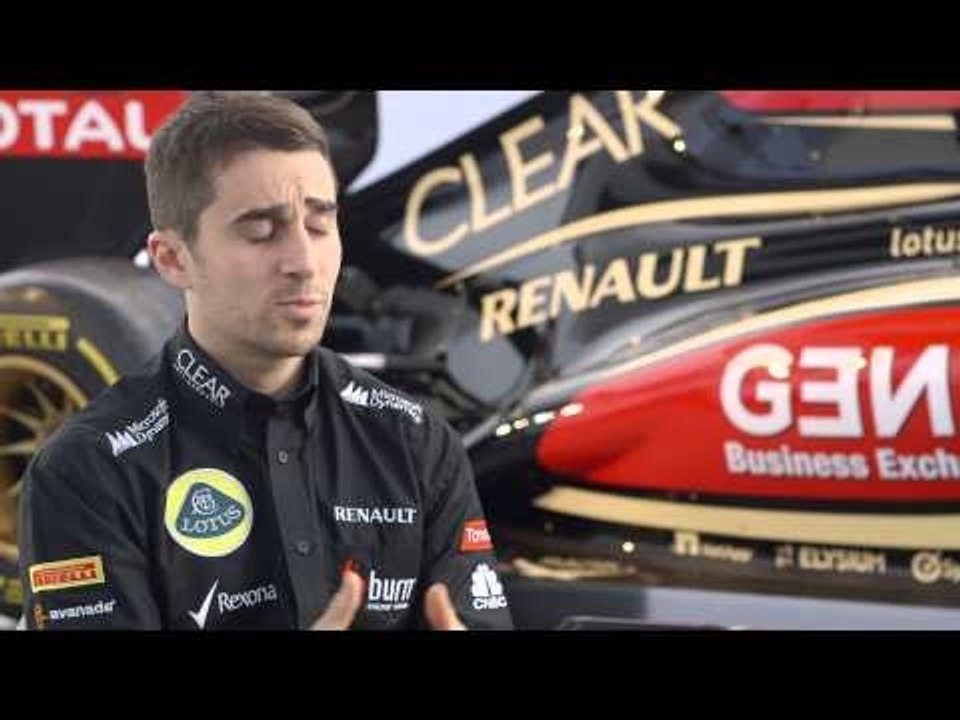 ニコラ・プロスト　インタビュー　ロータス2013年F1マシン E21発表