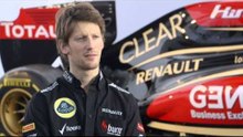 ロメ・グロジャン　インタビュー　ロータス2013年F1マシン E21発表