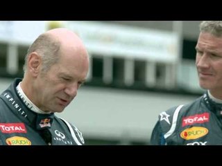 ニューイ、レッドブルRB6とレイトンハウス・マーチをドライブ