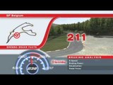 F1ベルギーGP 2013 ブレーキングデータ