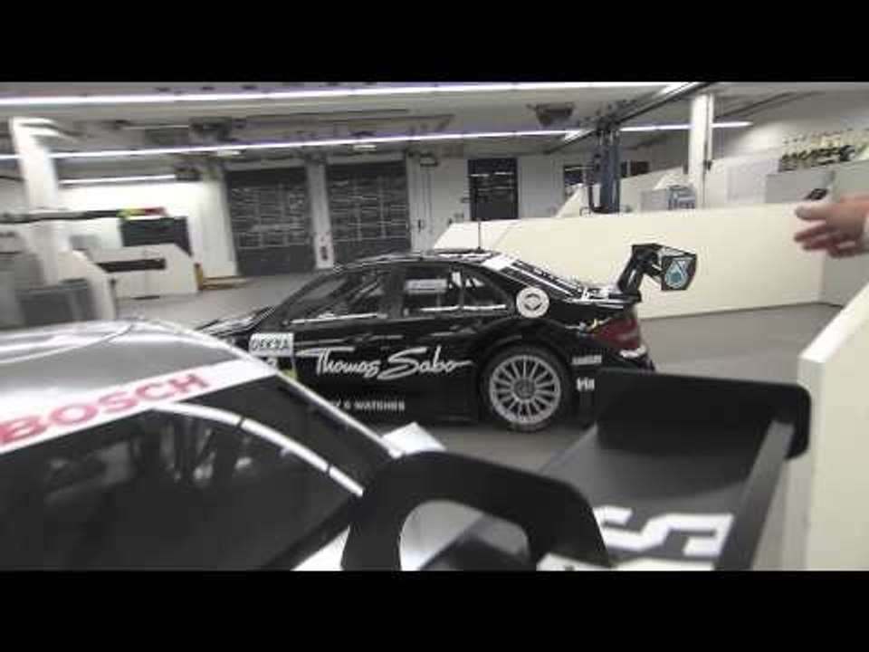 メルセデスDTMマシンをデビッド・クルサードが解説