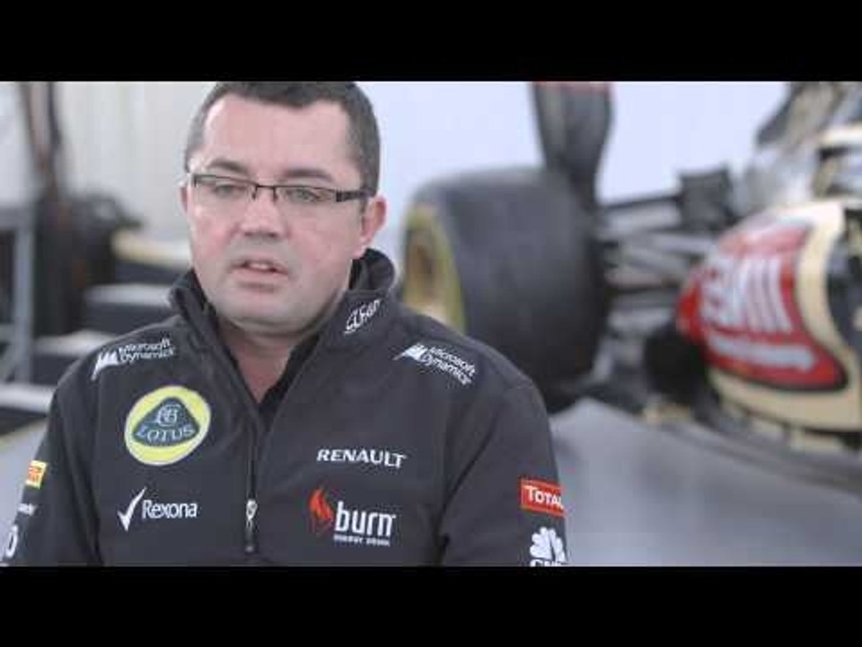 エリック・ブーリエ　インタビュー　ロータス2013年F1マシン E21発表