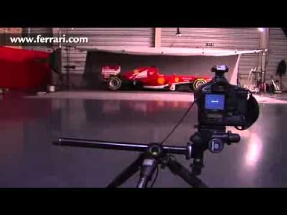 フェラーリ2013年F1マシンF138　公式画像撮影