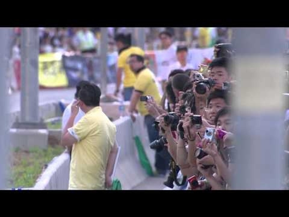 レッドブル F1デモ走行 香港
