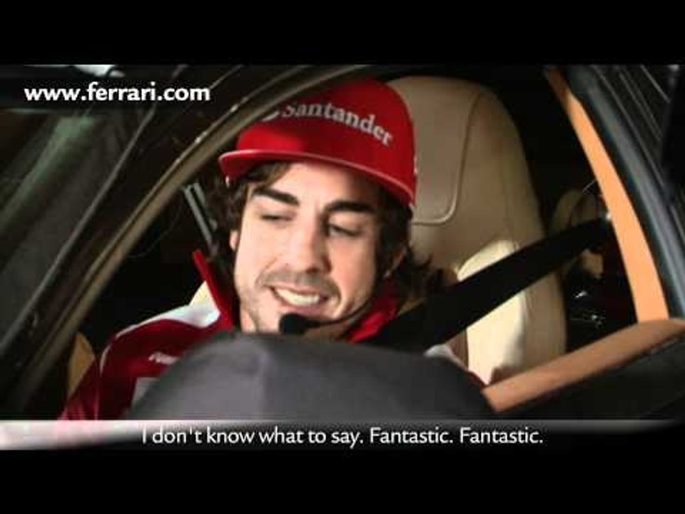 アロンソ＆マッサ、フェラーリF12ベルリネッタをテスト