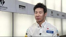 小林可夢偉インタビュー　ザウバーC31発表
