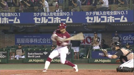 【プロ野球パ】大谷撃ち！星野監督復帰後初勝利へ岡島が勝ち越し適時打  2014 07 26 E-F