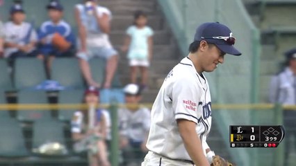 【プロ野球パ】渡辺直人、軽快好守！くるっとまわって魅せる  2014 07 29 Bs-L