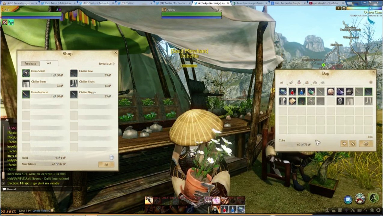 Découverte ArcheAge - Stream du 30 Juillet CBT2