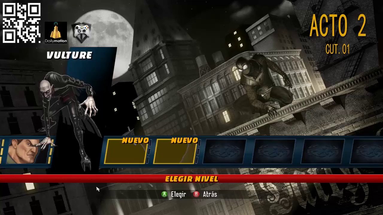 Spiderman Shattered Dimensions Sub. Español Acto.2 Cut.01 - VULTURE