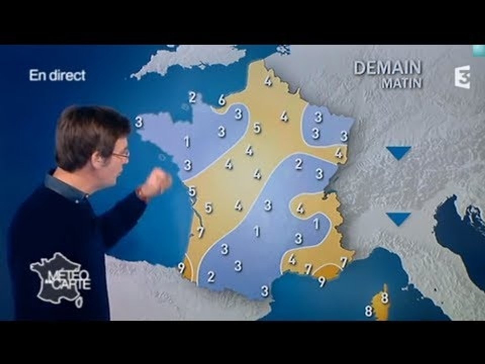 Les prévisions météos à 9 jours du lundi 13 janvier au mercredi 22 janvier 2014