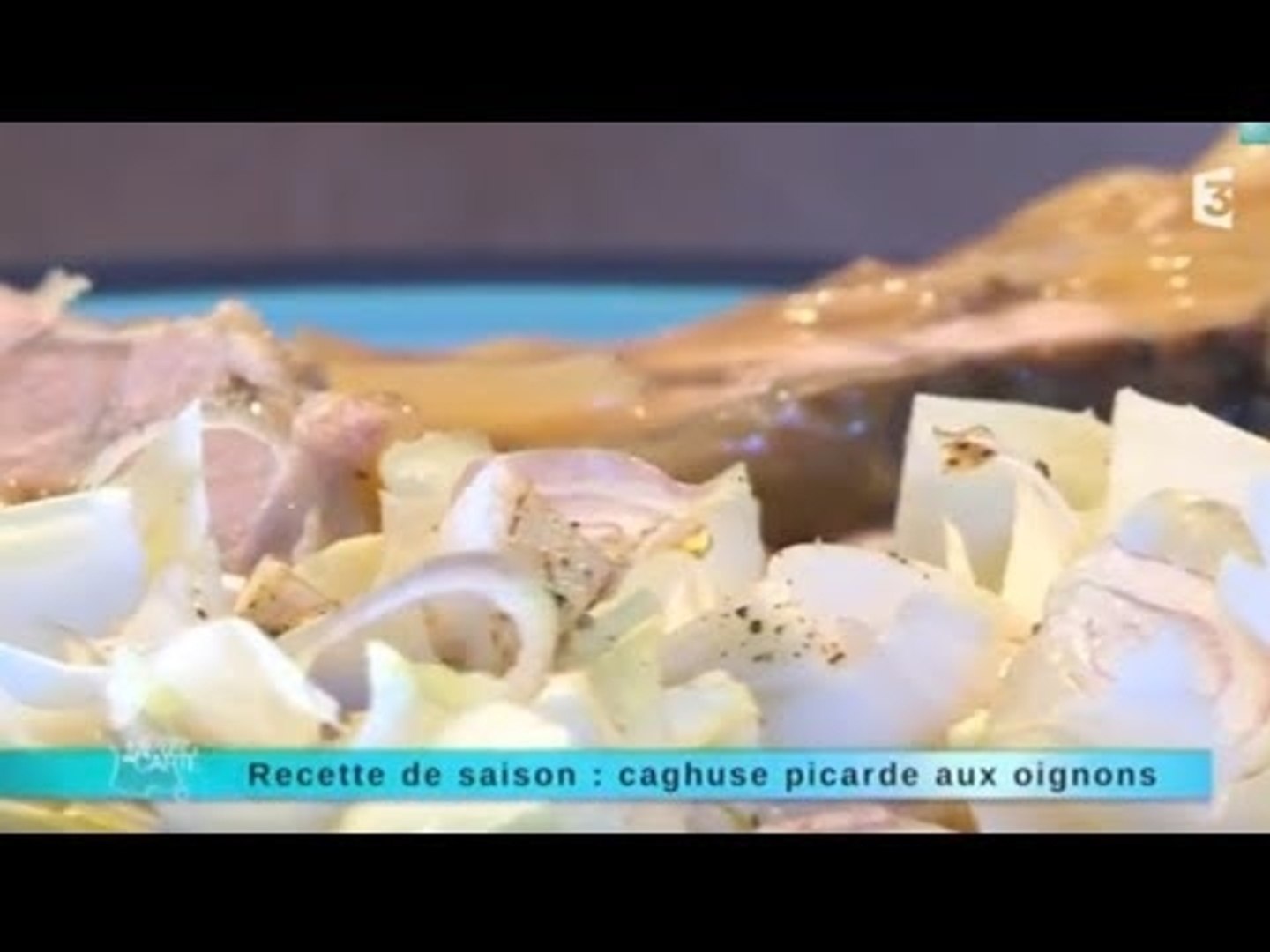 Recette De Saison Caghuse Picarde Aux Oignons Video Dailymotion